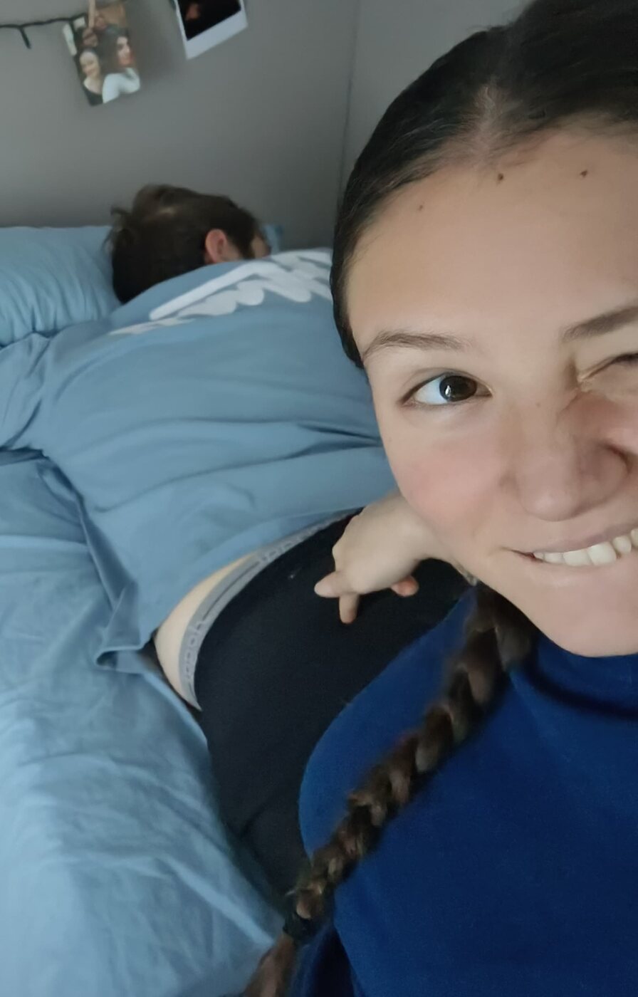 Un momento di Mirco e Silvia