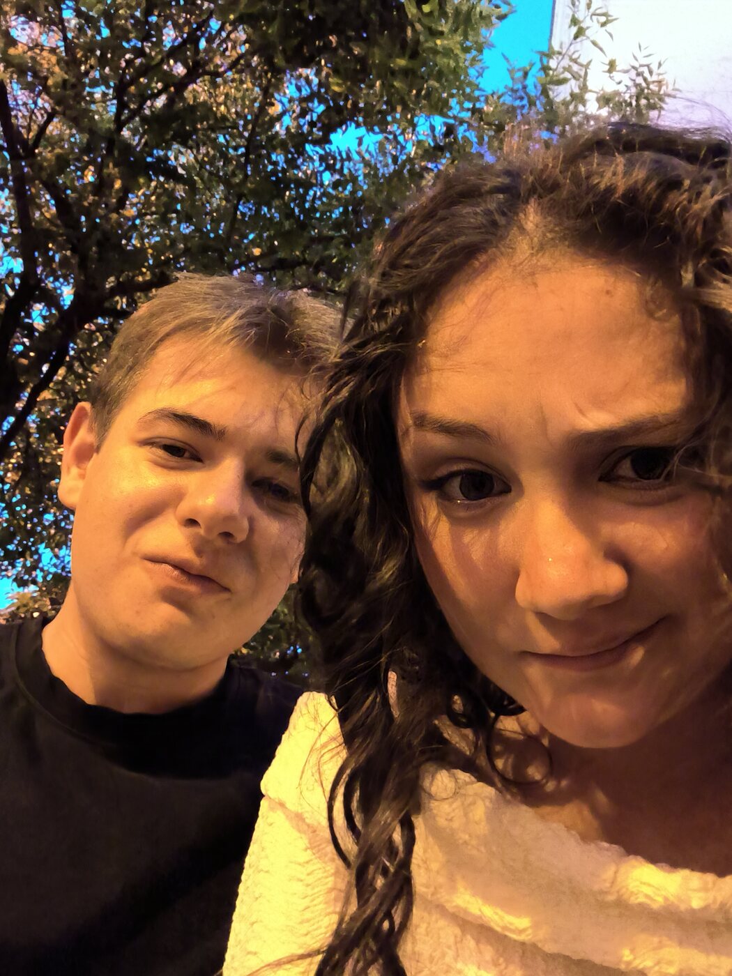 Un momento di Mirco e Silvia